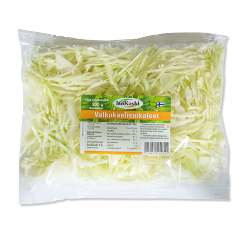 Valkokaali suikaleet